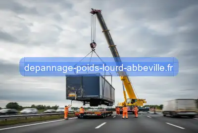 Grutage poids lourd